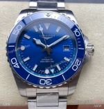 GR Factory Longines Men's HydroConquest GMT 41mm 2836 Sunray blue Dial